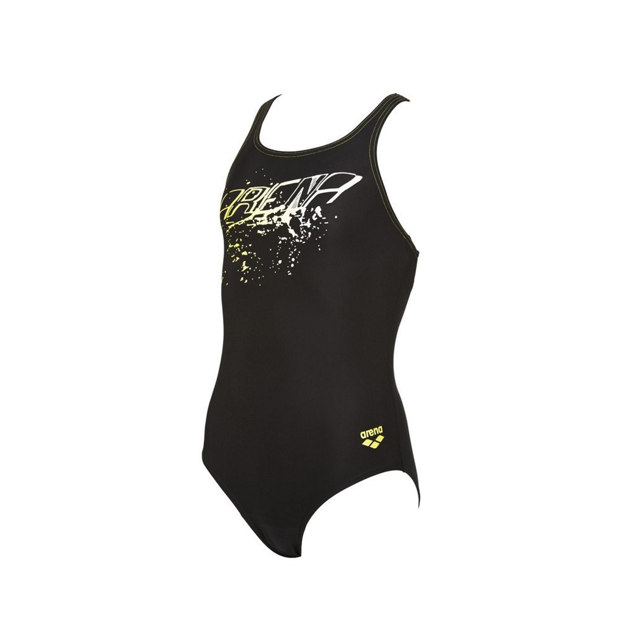 arena Arcoiris JR One Piece Mädchen Badeanzug 152 black/soft green