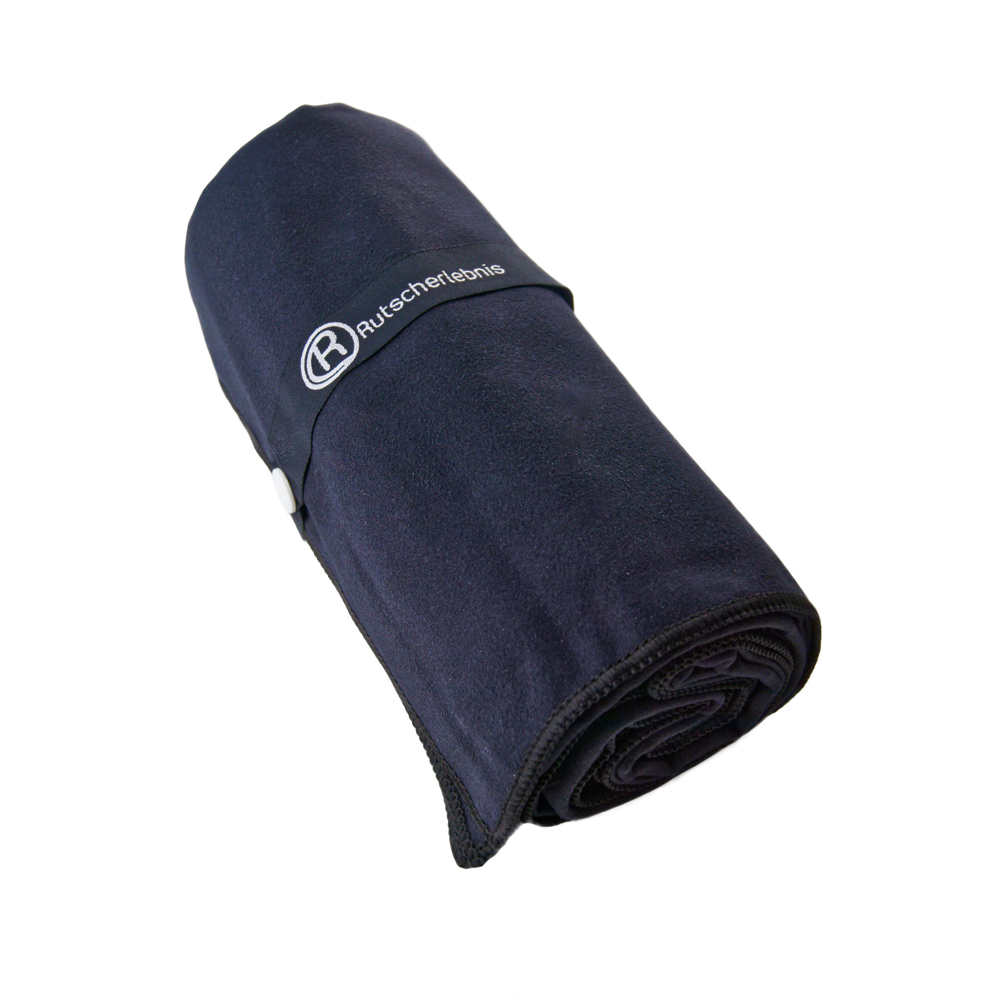 Rutscherlebnis Sport-Handtuch, 150x90cm schwarz