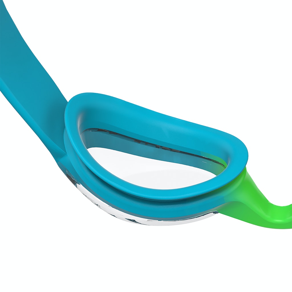 Speedo Infant Illusion Goggle Azure Blue/Fluo Green/Flue Orange/Clear