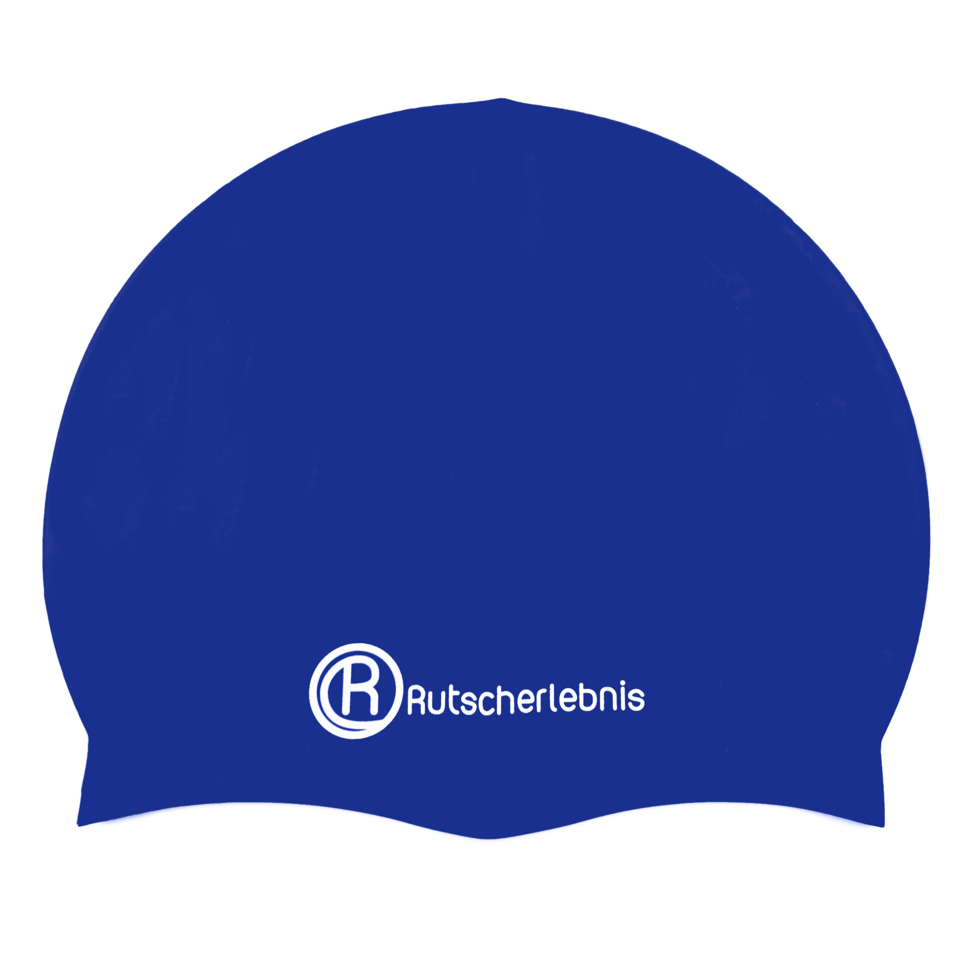 Rutscherlebnis Silicone Cap navy/white