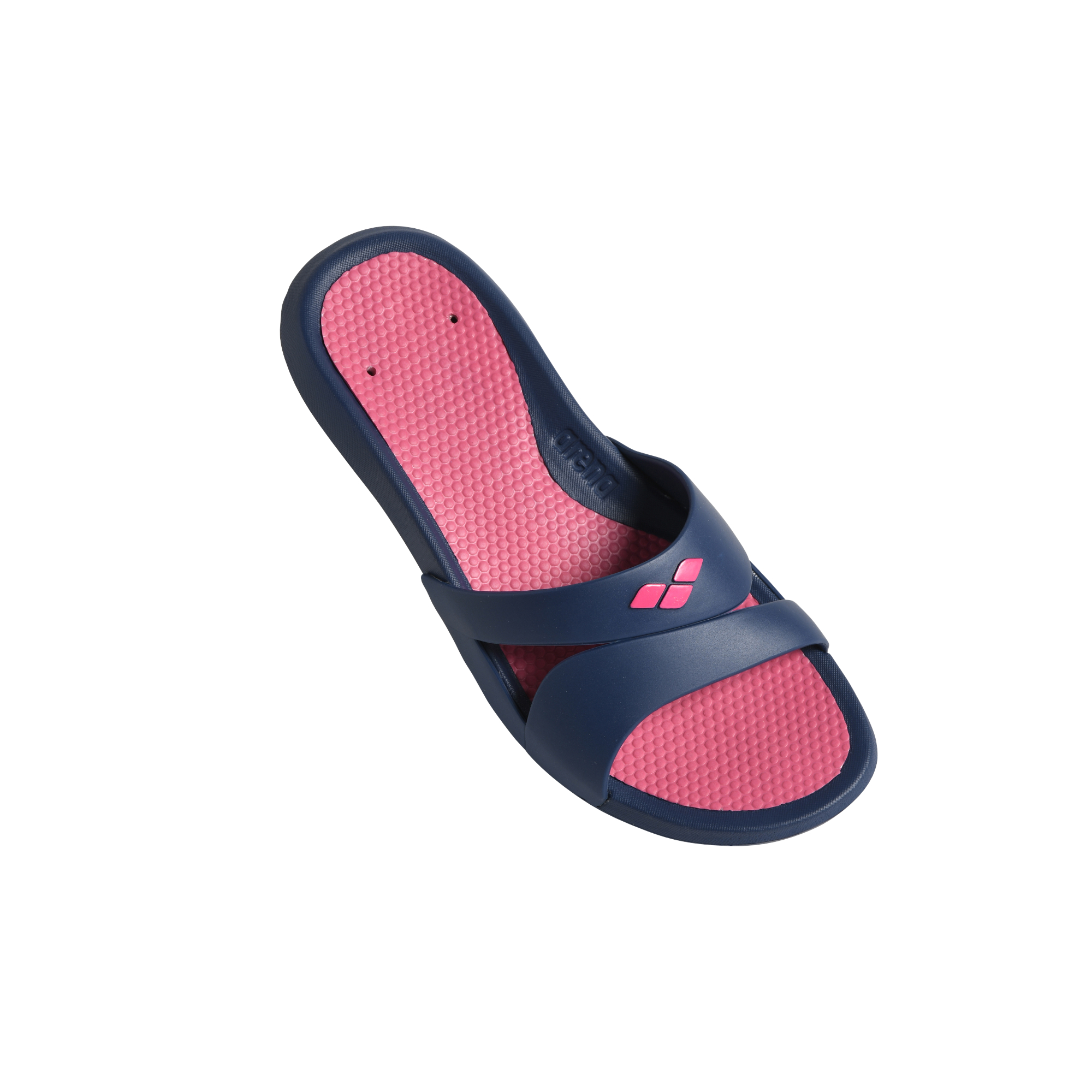 arena Pantolette Nina navy-magenta-navy 39