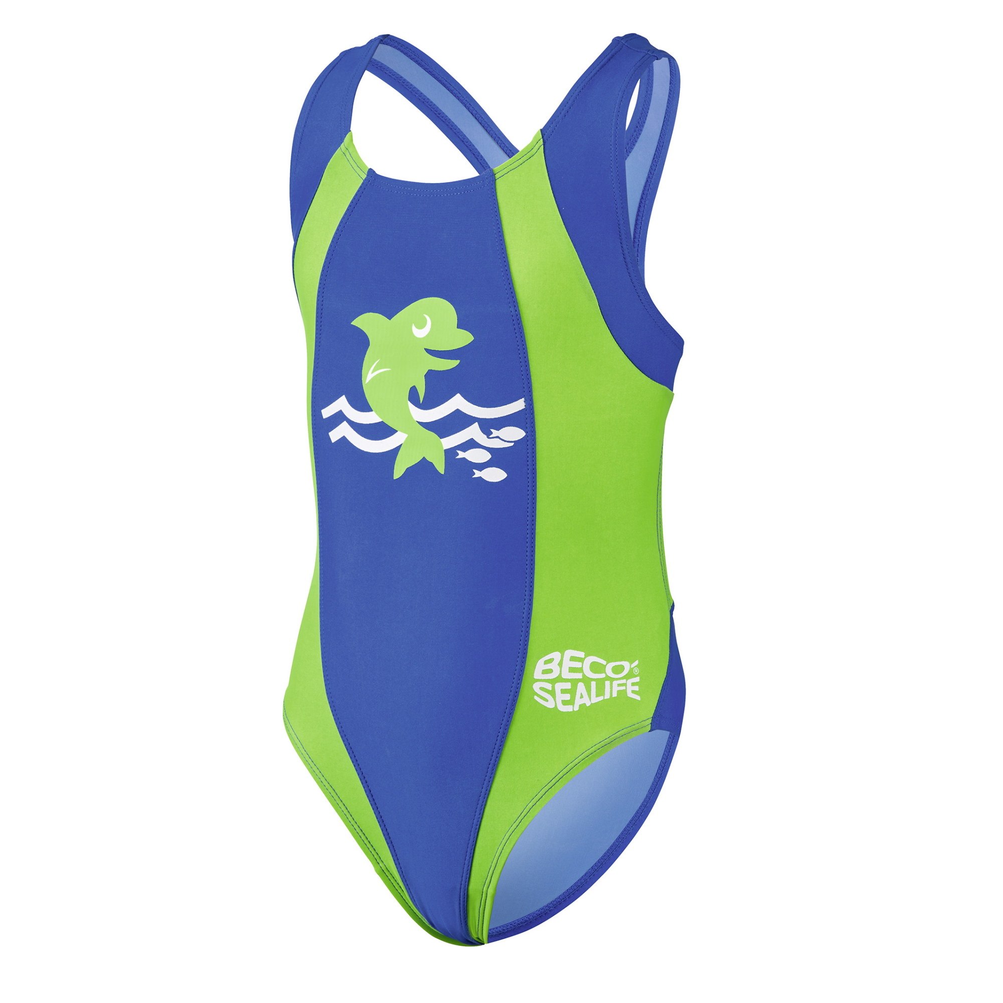 BECO SEALIFE Maxpower Badeanzug blau/grün 86