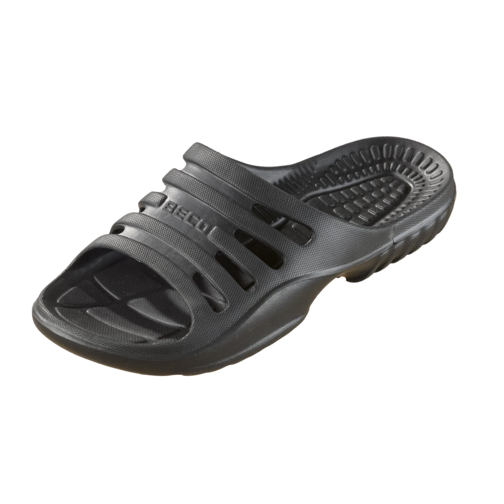 BECO Badeschuhe Slipper 44 schwarz