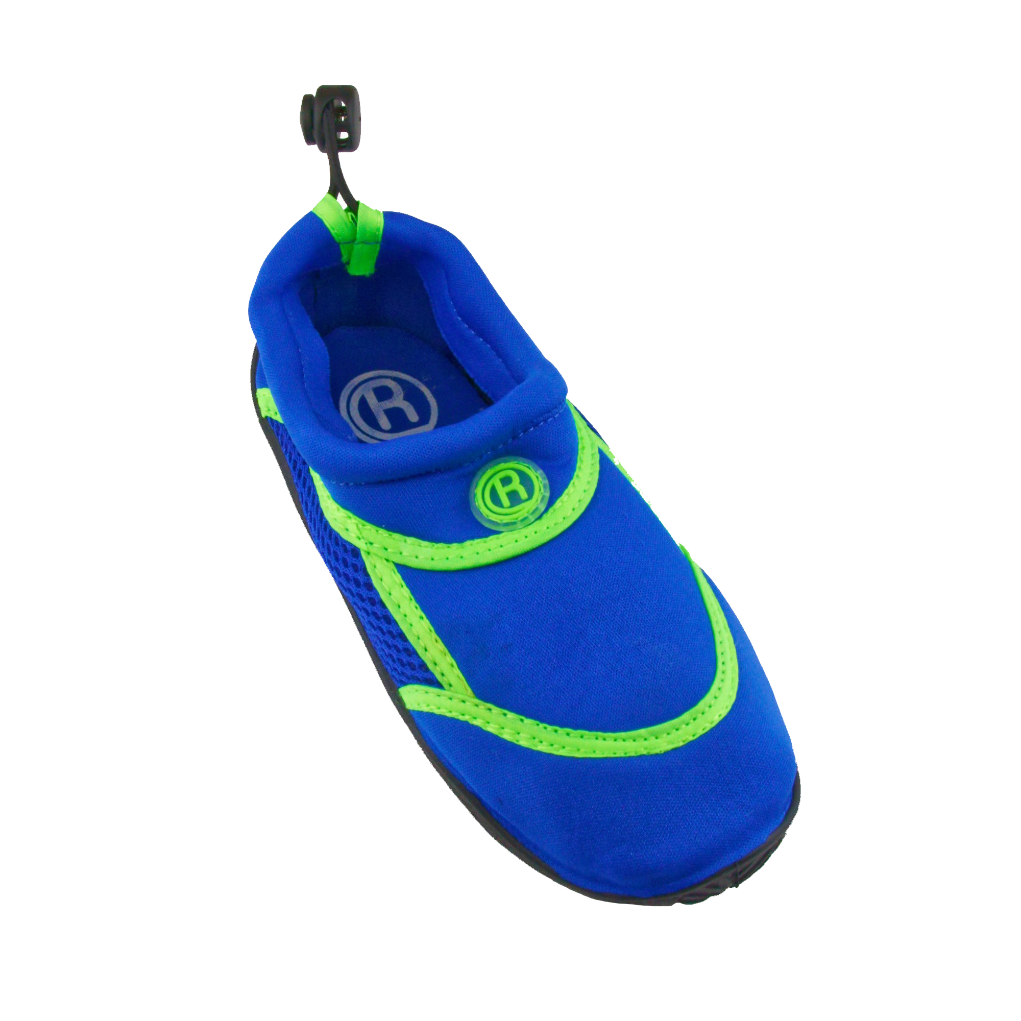 Rutscherlebnis Aqua-Schuhe für Kinder blau-grün 35