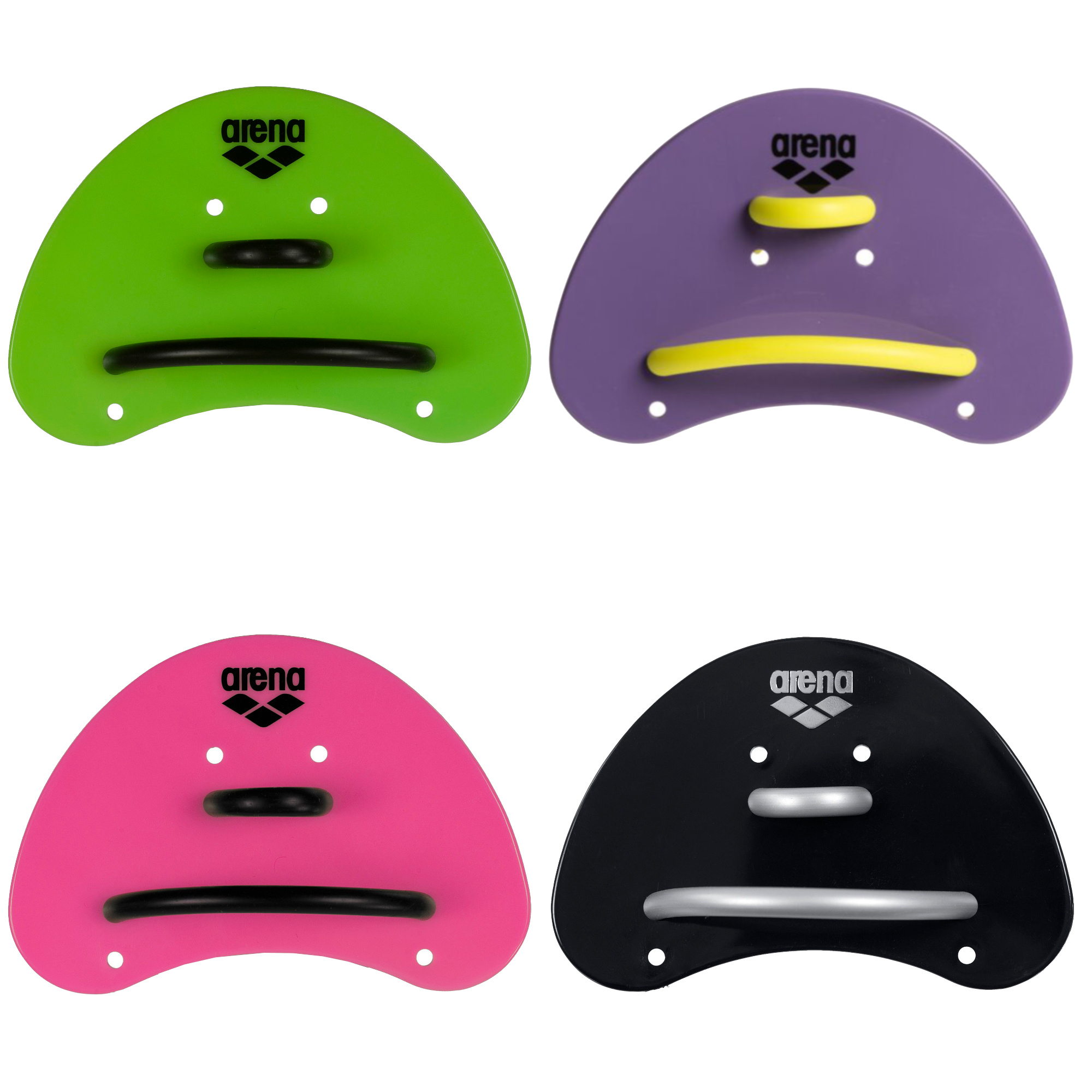 arena Trainingshilfe Finger Paddle Elite plum-arctic-lime